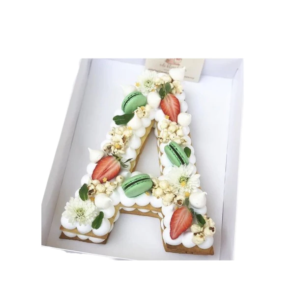 Letter A cake