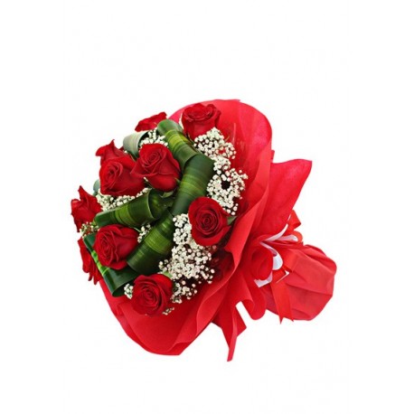 Impressive Red Rose Bouquet
