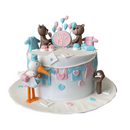 Gender Reveal Cake