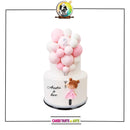 2nd Birthday Balloon Cake For Girls