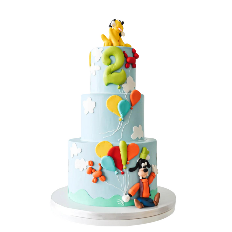 Goofy Themed Cake For Boys