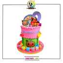 Cocomelon Girls Cake