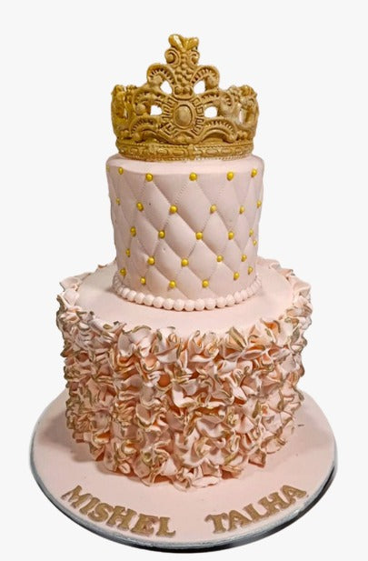 Crown Wedding Cake