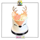 Cute Deer Cake For Girls