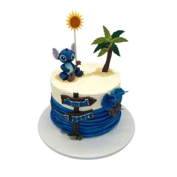 Disney Stitch Beach Cake