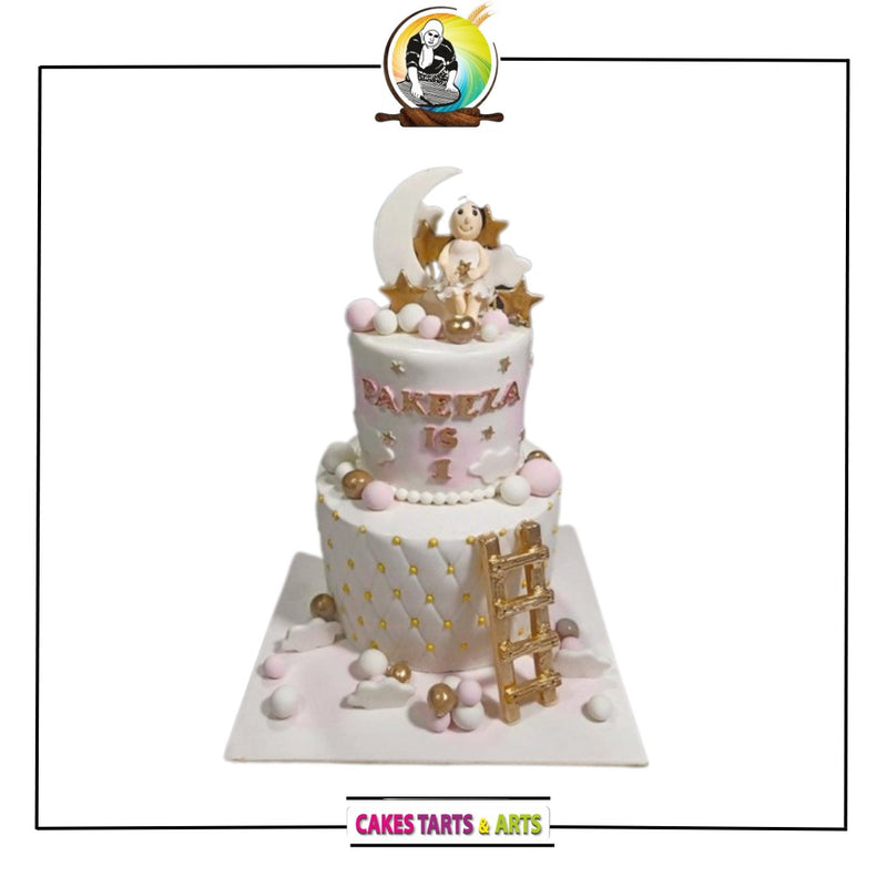 Stars & Moon Princess Cake For Girls