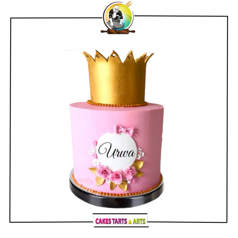 Little Princess Crown Cake For Girls