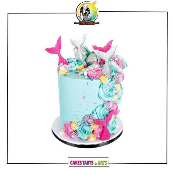 Mermaid Princess Cake For Girls