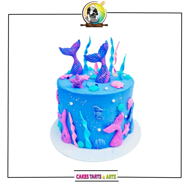 Mermaid Princess Girls Cake