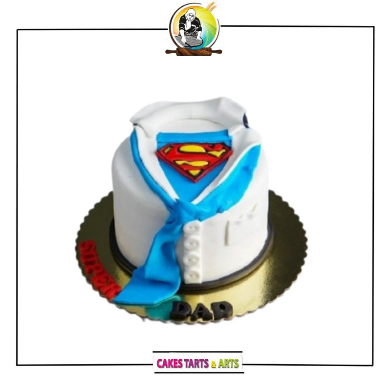 Superman Cake For Boys
