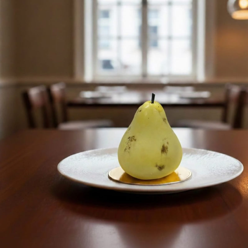 Pear Trompe l'œil Cake