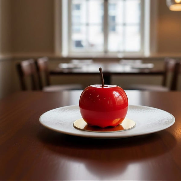 Red Apple Trompe l'œil Cake