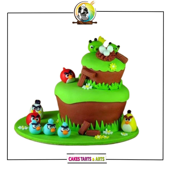 Angry Birds Play Time Cake