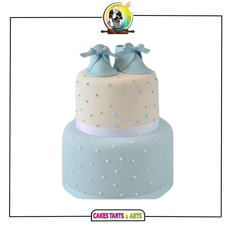 Baby Basket Tiered Cake