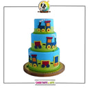 Baby Train Step Cake