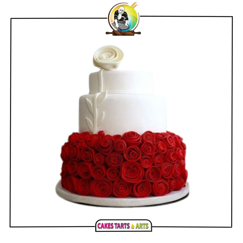 Bed of Roses Cake