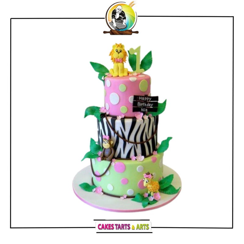 Birthday Jungle Cake