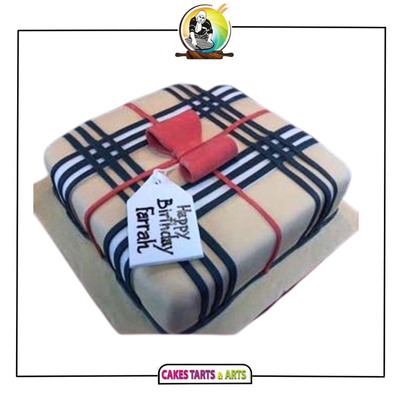 Burberry Gift Cake