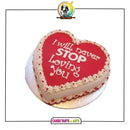 Bursting with Love Valentine Cake