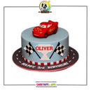 Cars Winner Trophy Cake