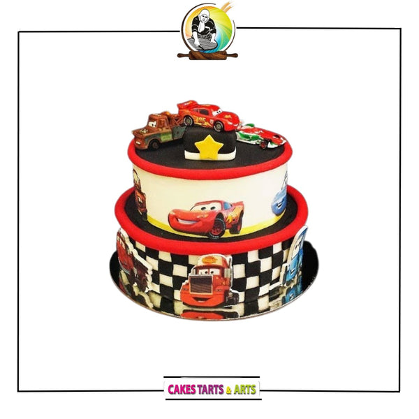 Cartoon Cars Cake