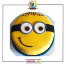 Classic Minion Face Cake