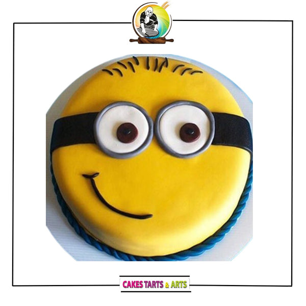 Classic Minion Face Cake