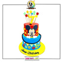 Colourful Micky Mouse Cake
