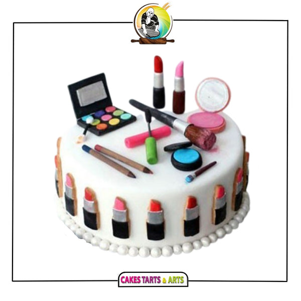 Cosmetics Birthday Cake