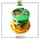 Dora the Explorer Jungle Adventure Cake