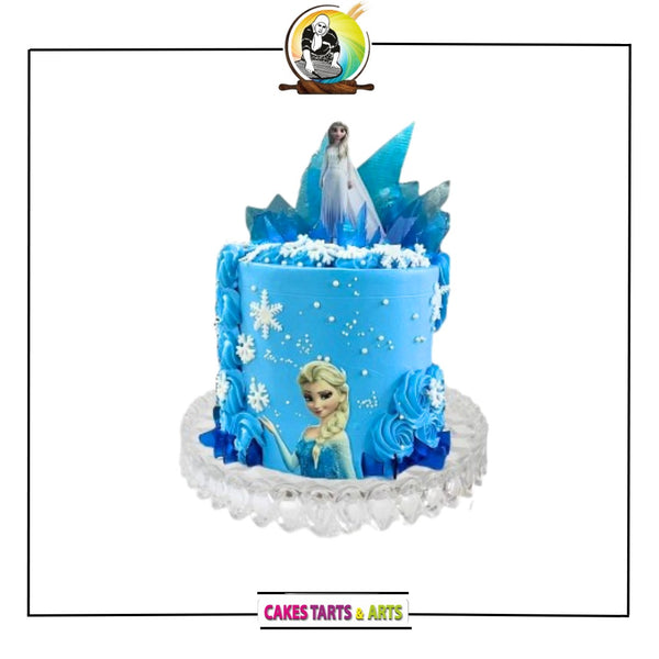 Elsa Frozen Birthday Cake
