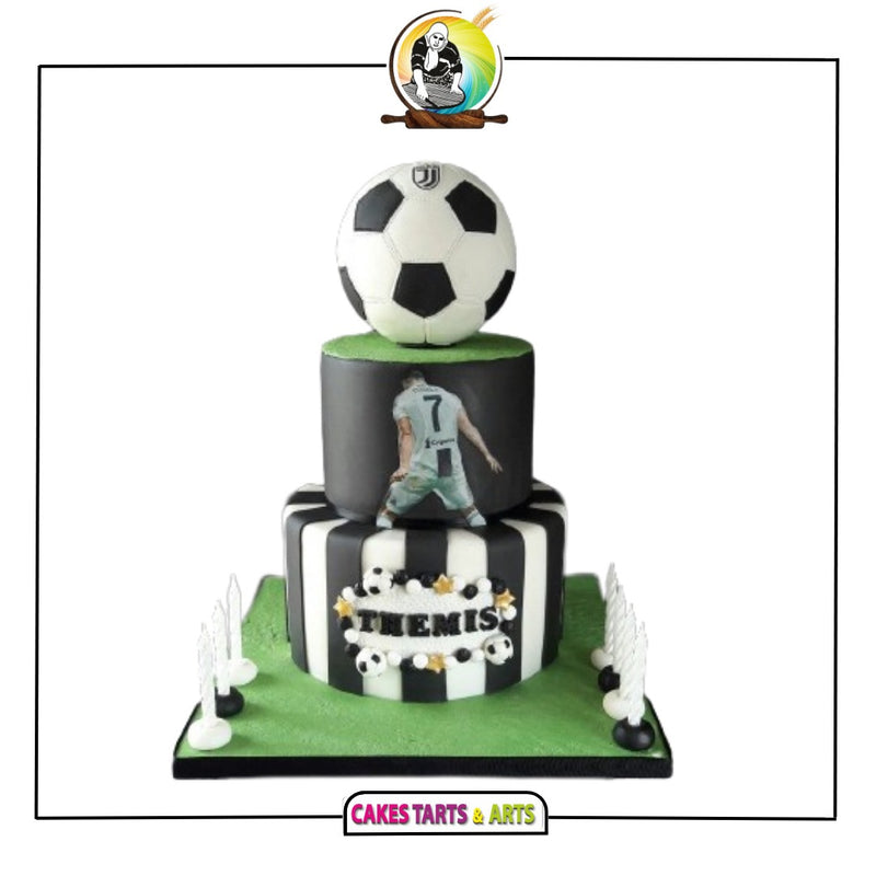 Football Cake Decorative Ornaments C Luo Massey Ronaldo Male God Birthday  Cake Decoration Football General | Lazada