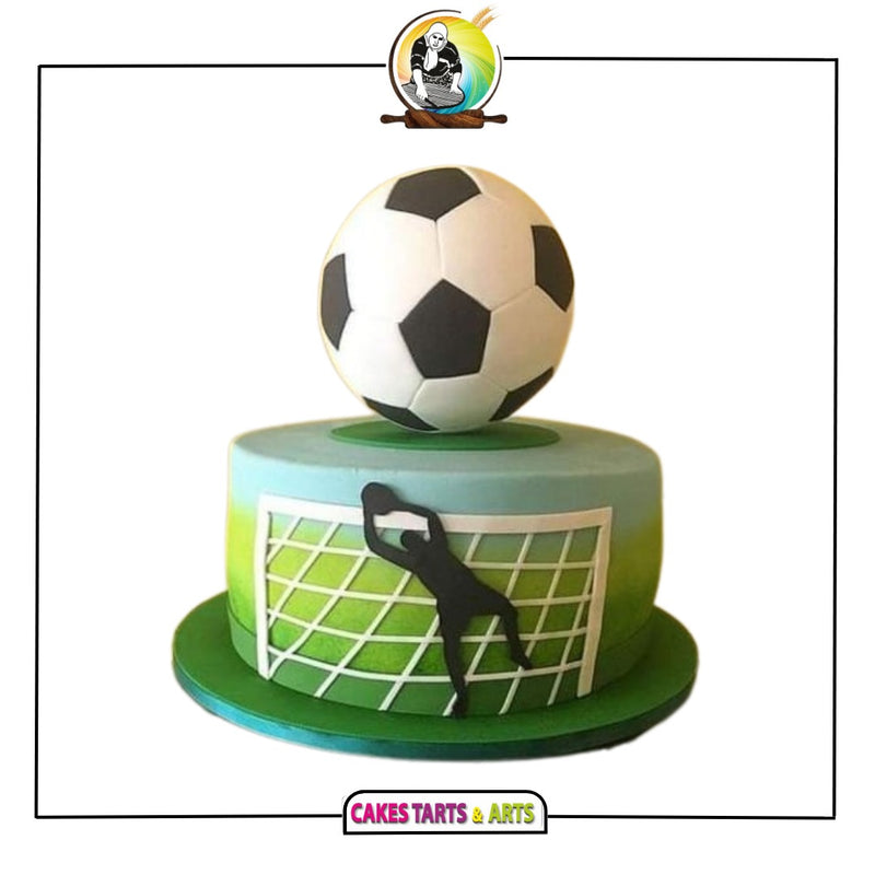 Football Goal Cake