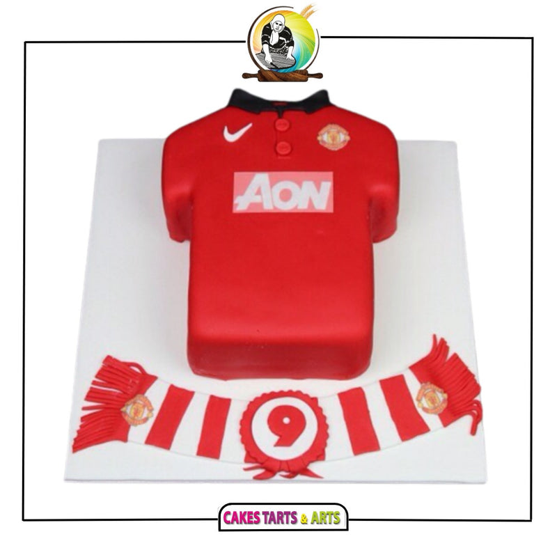 Football Team Shirt Cake