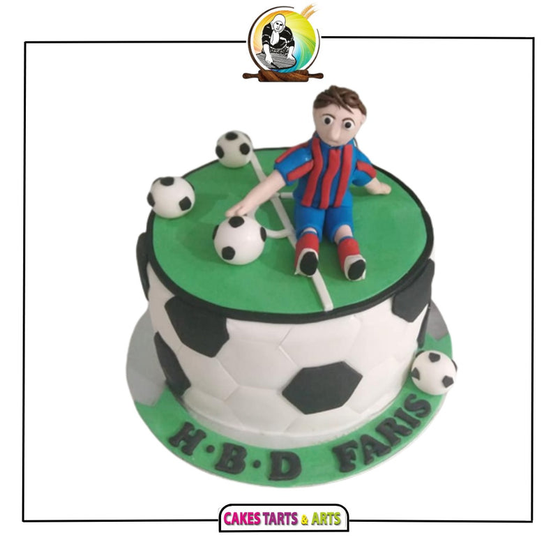 Footballer Cake