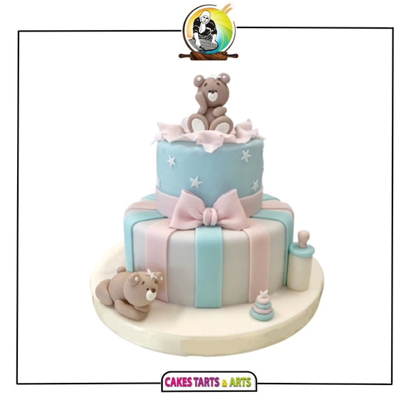Gender Reveal Cake 17