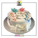 Gender Reveal Cake 19