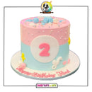 Gender Reveal Cake