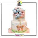 Gender Reveal Cake 16