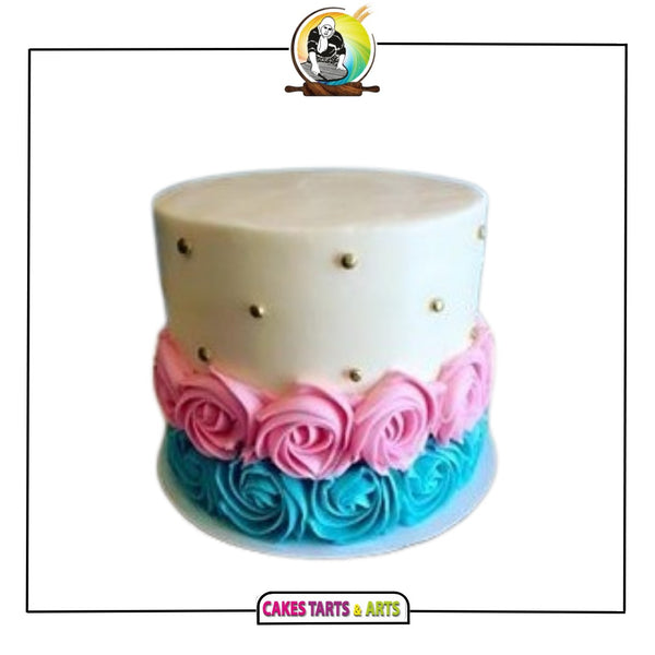 Gender Reveal Cake 5