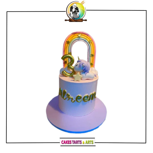 Girly Unicorn Cake
