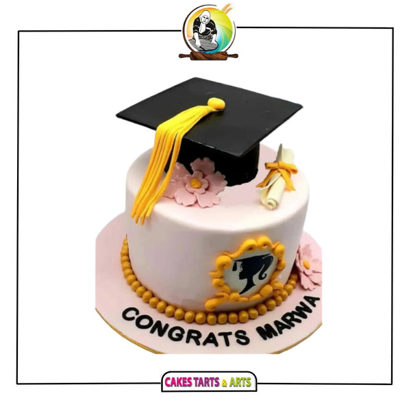 Graduation Cake for Girls