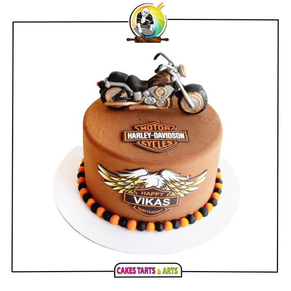 Harley Motorcycle Cake