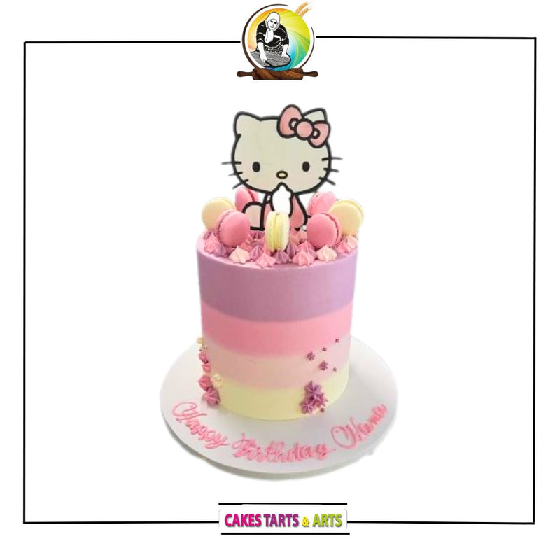Hello Kitty Colorful Cake