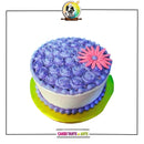 Lavendar Rossette Cake