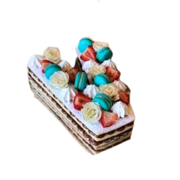 letter V Cake
