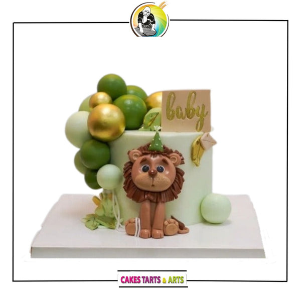 Lion Birthday Cake