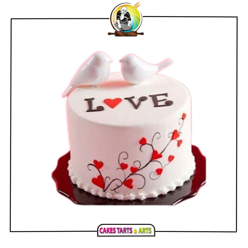 Love Birds Cake