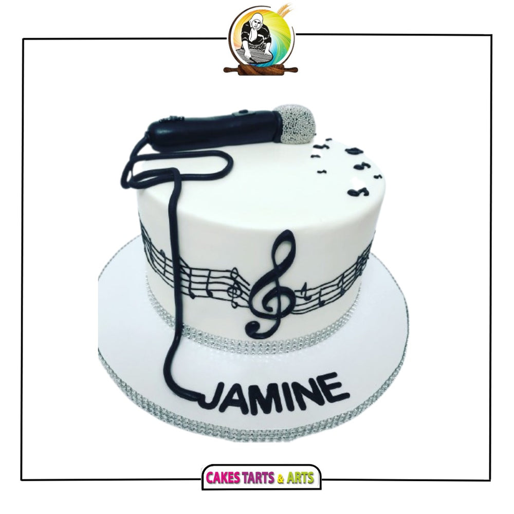 Singer Cake Wedding singer cake tasting | Beachweddingtips.com