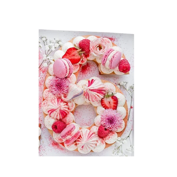 Number 6 Cake